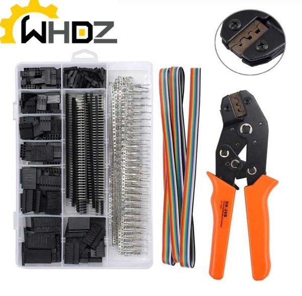 

crimping tool pliers terminal ferrule crimper wire hand tool set terminals clamp kit sn-28b+1550pcs connector