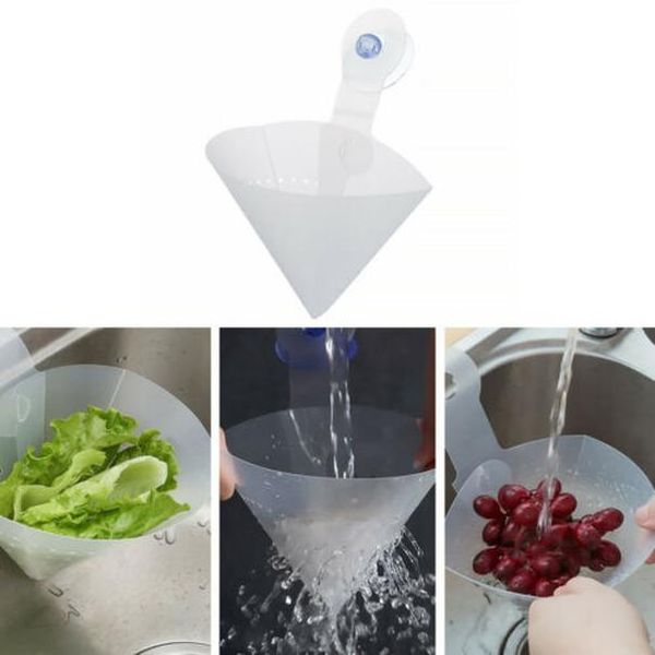 

anti blocking foldable storage device ser bathroom noodle filter self standing strainer kitchen sink bbyjjw packing2010