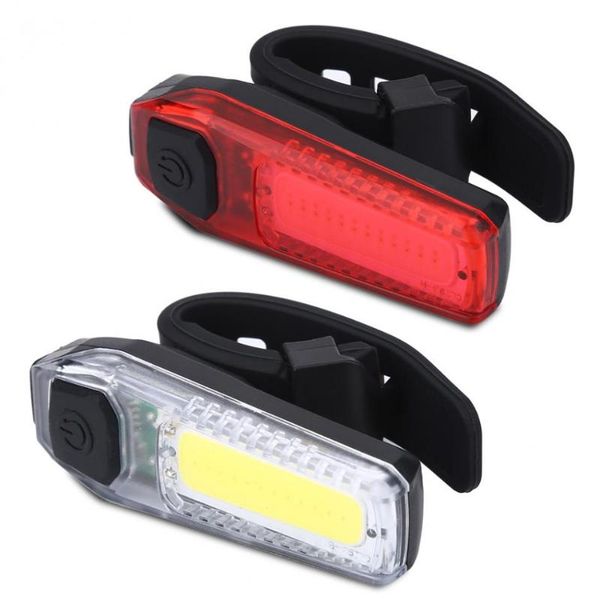 

200lm usb rechargeable bicycle rear light cycling led taillight waterproof mountain road bike back lamp for bike