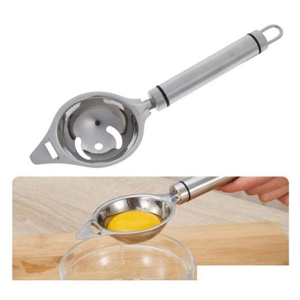 

egg separator 304 stainless steel egg yolk separator egg white separator food grade kitchen gadget jllhfz xhhair