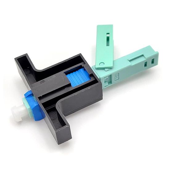 

fiber optic equipment quality assurance 100 pcs/lot sc/ upc fast single-mode connector cold tool connnector 53mm