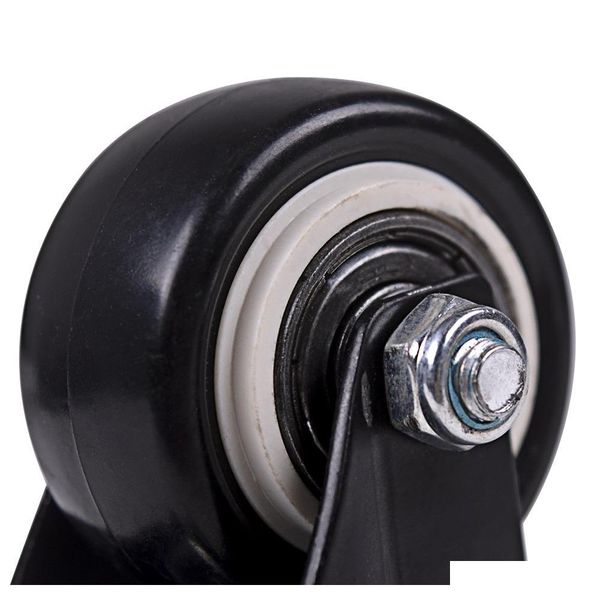 

1.5/2.5/3 inch heavy duty swivel caster wheels with safety dual locking and polyurethane no noise wheels, loa qyleum garden2010