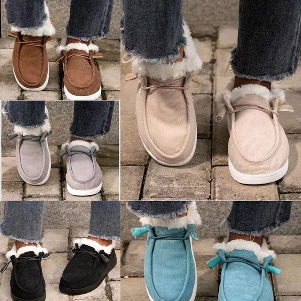 

kftss big size women botas waterproof snow boots female plush wintershoes male boot male snow boot male cotton pad woman warm, Black