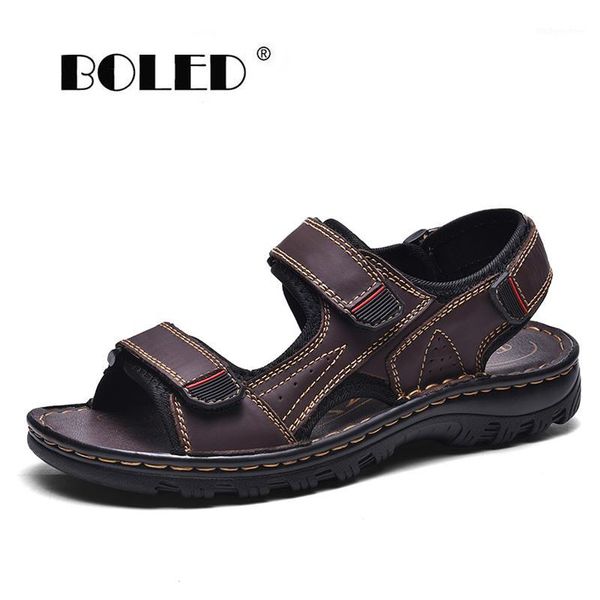 

sandals summer shoes soft light comfortable men outdoor beach plus size casual non-slip shoe men1, Black