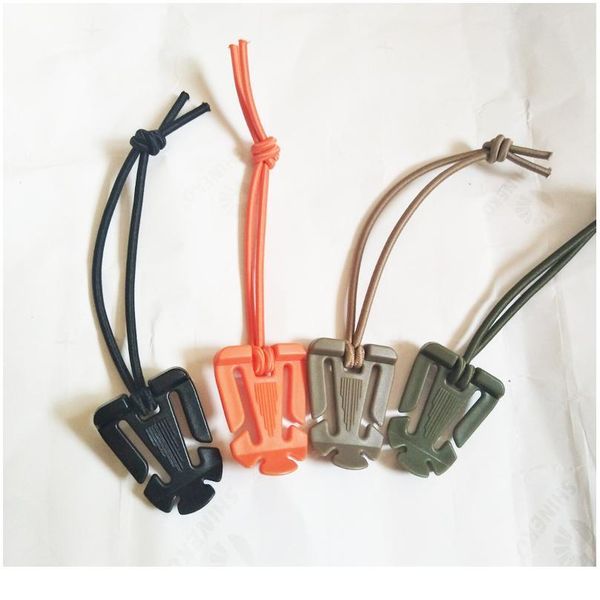 

1/2/3/4pcs outdoor backpack carabiner plastic+elastic cord edc bag mini tool buckle clip winder outd qylxmh