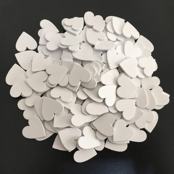 

100pcs love heart shape wooden craft wedding table scatter ornaments diy party decor wood scrapbooking crafts 62561