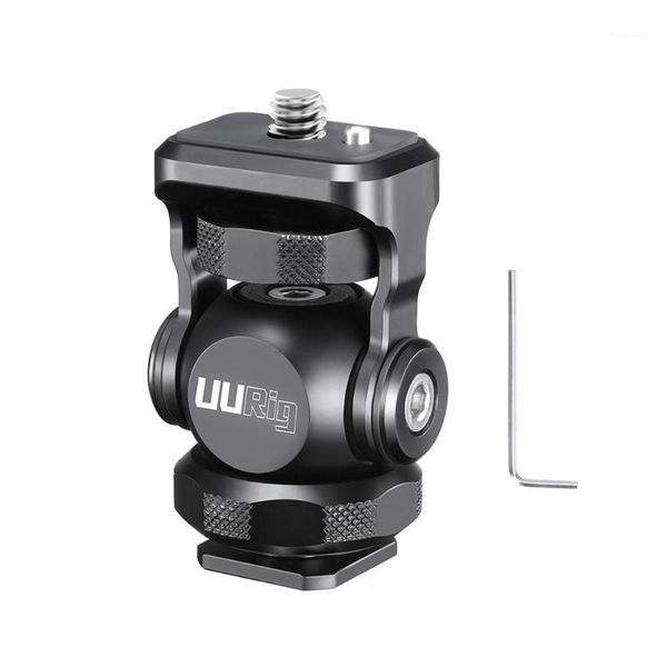 

uurig mini camera monitor mount bracket holder with cold shoe for canon sony nikon dslr cameras pgraphy accessories ballhead1