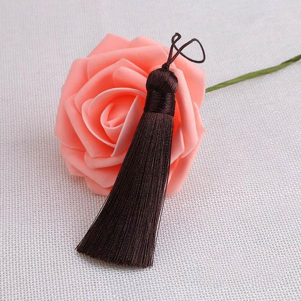 

mibrow 2pcs lot 8cm cotton tassels for earrings silk charm pendant satin tassels for diy jewelry making findings material h wmtknr