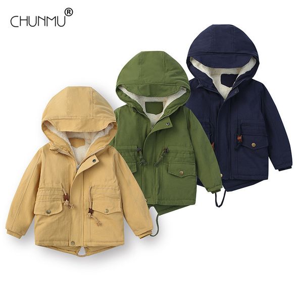 

boys blue winter coats & jacket kids zipper jackets boys thick winter jacket boy winter coat kids clothes lj201125, Blue;gray