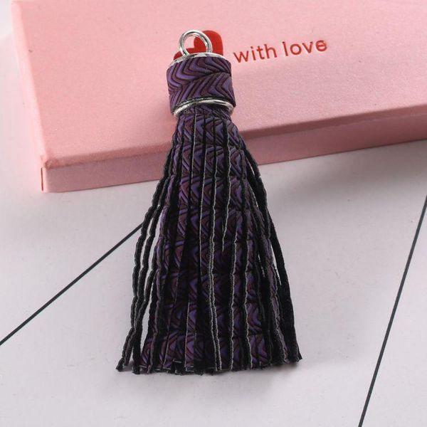 

12pcs lot personalized suede tassel pendants leather tassels for keychain bag cellphone pendant home decoration diy accessories h qylywb