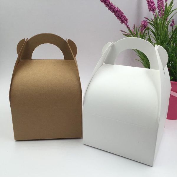 

30pcs/lot natural brown and white box,kraft paper packing box,soap box 30pcs/lot jllgej