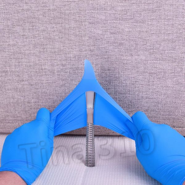 

protective disposable waterproof nitrile and glove anti-corrosion 100pcs / lot gloves cleaning to