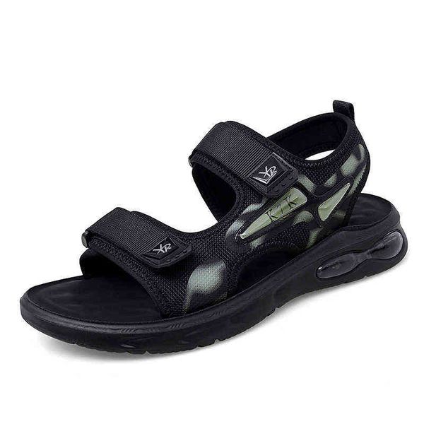 

sandals new men's summer outdoor casual lightweight fashion shoes 220302, Black