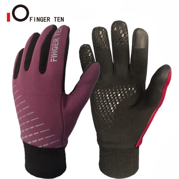 

boys girls warm kids winter gloves waterproof windproof running ski cycling glove thermal full finger junior thick drop shipping, Blue;gray