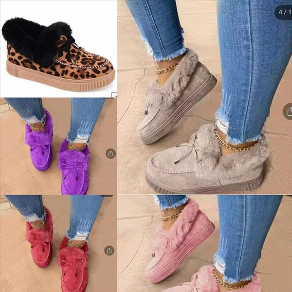 

mx9u2 new home cotton soft cotton yarn shoes bag heel plus velvet women winter indoor household warmth non-slip mop bottom thick snow, Black