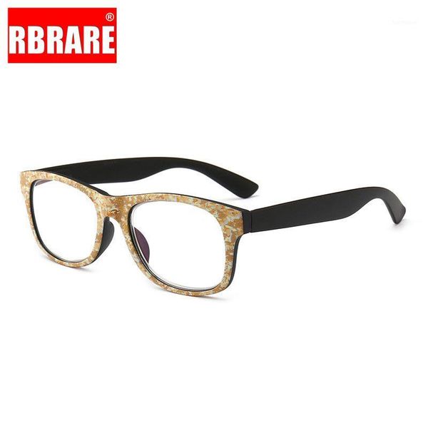 

rbrare square reading glasses men high end comfortable ultra light anti-blue light men and women glasses reading gafas1, White;black