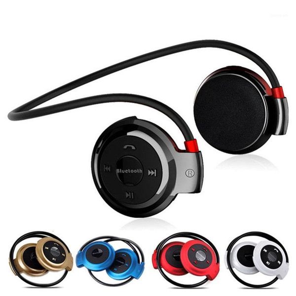 

mini 503 wireless bluetooth headset sport neckband handsstereo earphone support tf card1