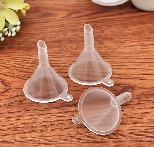 

transparent mini plastic small funnels perfume liquid essential oil filling funnel kitchen bar di wmtgns xhlight