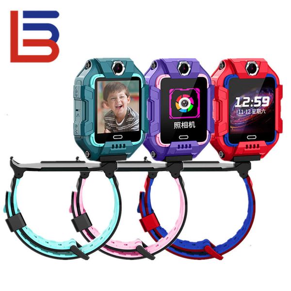 

smart angel y9w children's telephone watch 360 degree rotation wifi positioning waterproof double camera foreign langu