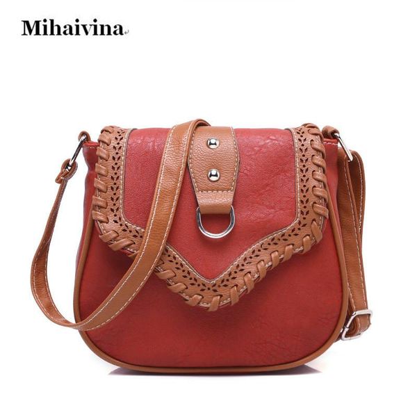 

fashion women bag weave leather handbags shoulder bag casual crossbody famous design vintage small messenger bags flap for gift