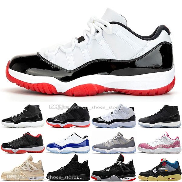 

новый 11 11s 25-я годовщина бред 4 4s союз noir black cat что хищники баскетбол обувь concord 45 sneakerskin мужские спортивные кроссовки