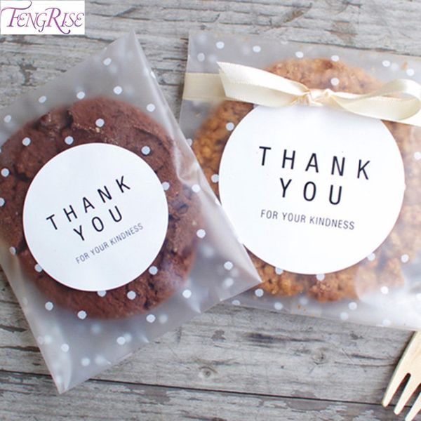 

christmas paper transparent cellophane polka dot cookie gift bag wedding birthday party opp adhesive pouch candy box