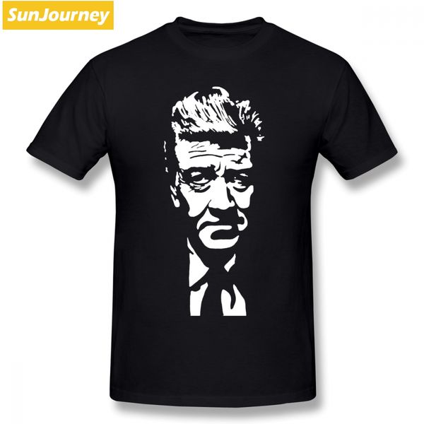 

classic men t shirts david lynch cool short sleeve cotton crew neck plus size t-shirt for man camiseta sport hooded sweatshirt hoodie