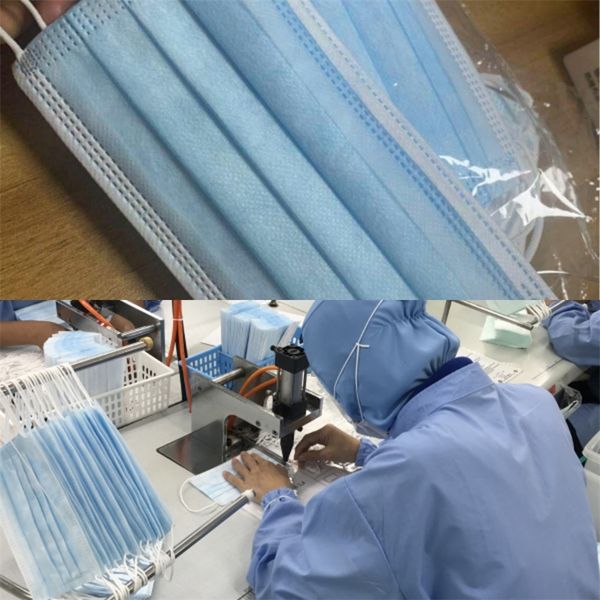 

unisexfacial face protective 3 layers dustproof cover anti-dust disposable salon earloop mouth mask party mask