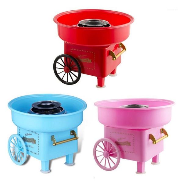 

popcorn maker nostalgia trolley cotton candy machine fashion mini floss home use1