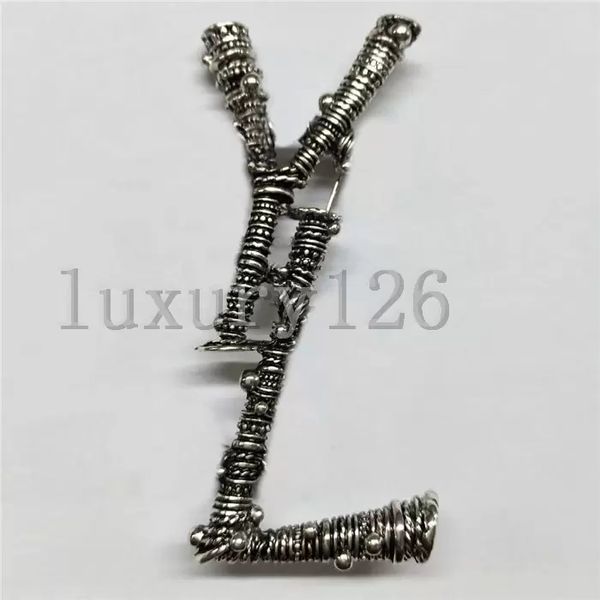 

wholesaler brass gold plated diamonds pearls classic style brooch luxury vintage bronze jewelry brooches new designer european size birthday, Gray