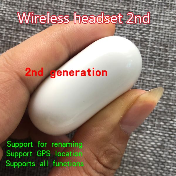 

2020 for air pro case h1 chip ap 3 2 transparency air wireless charging pods plastic wrap silicone earphone case