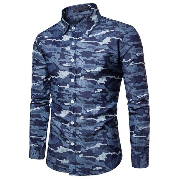 

men's casual shirts stylish print patchwork plain men shirt slim fit dress long sleeve cotton turn-down collar camisa masculina, White;black