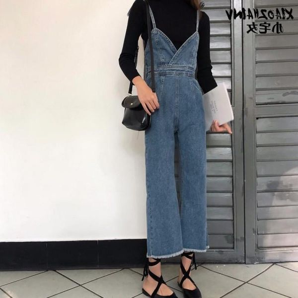 

blue denim romper jumpsuits for women 2020 solid playsuit women denim elegant oversized outerwear1, Black;white