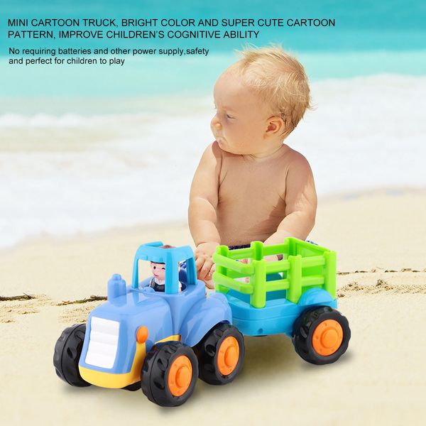 

engineering kids new cars car plastic children mini model inertia dump truck tractor vehicles toys