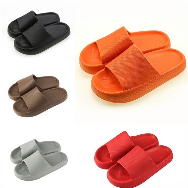 

yk21 rhinestone beach slippers pink slipper women rivet sandals outdoor wild home surface flat bottom non-slip soft flop summer, Black