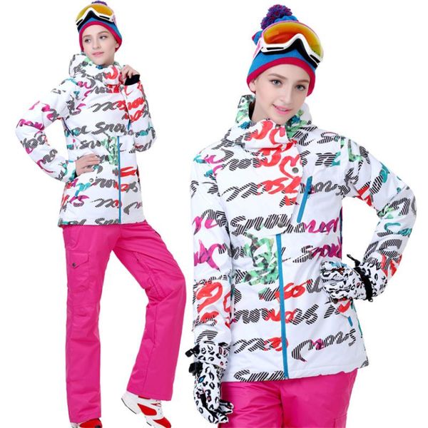 

skiing jackets gsou snow ski jacket waterproof breathable winter outdoor thickening warm clothes trousers