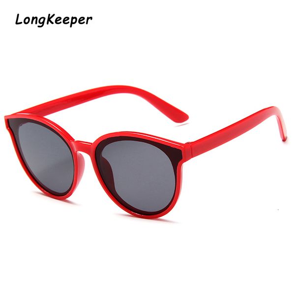 

black friday kids cat eye sunglasses oval funny children's glasses anti-glare uv400 goggles boys girl sunglasses gafas de sol, White;black