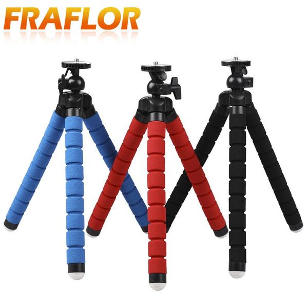 

mini flexible sponge ocs bracket tripod for huawei smartphone tripod for hero5/3+/4 camera holder stand