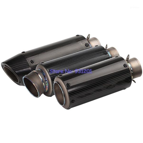 

inlet 51mm / 61mm motorcycle exhaust pipe muffler escape moto universal for s1000rr s1000xr nc750x gsr 600 cb650f r1 r3 r6 etc.1