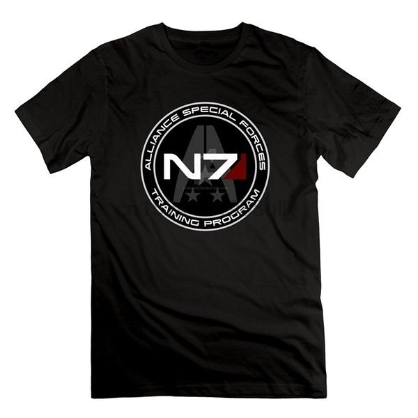 

yiyt men's mass effect n7 training program custom logo t-shirt - black sport hooded sweatshirt hoodie