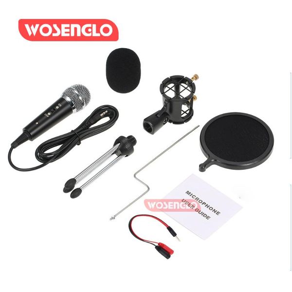 

portable 3.5mm stereo studio mic ktv karaoke mini microphone for cell phone lappc desk5.5cm*1.8cm small size mic