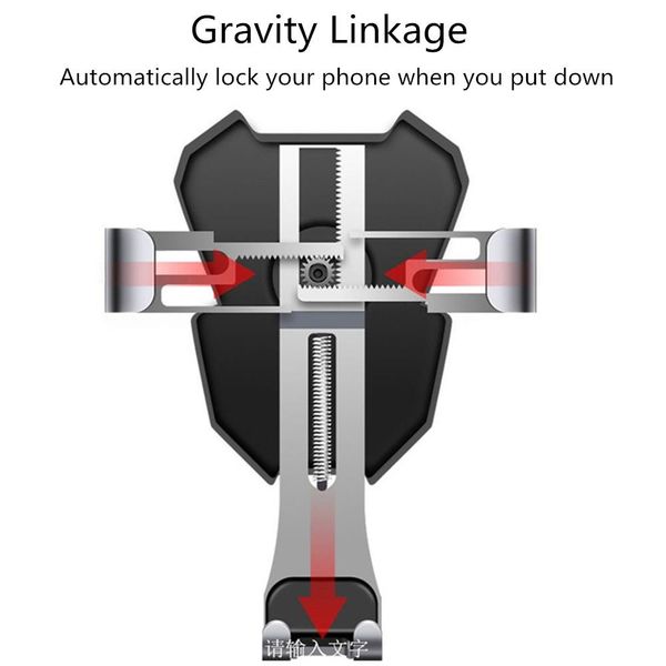 

держатель гравитация автомобиля для телефона в автомобиль air vent клип маунт нет магнитный держатель мобильного телефона сотовый стенд подд