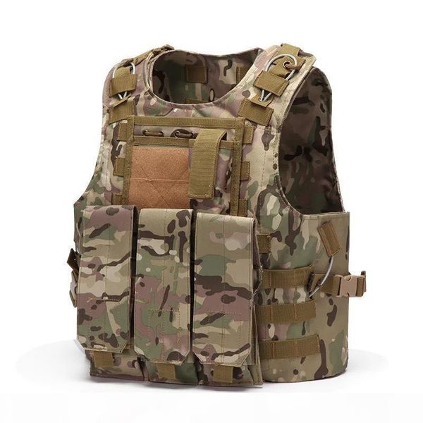 

mens tactical vest molle combat assault plate carrier tactical vest hunting multifunction soldier combat vests, Black;white