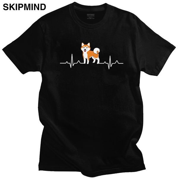 

kawaii японский сиба-ину heartbeat собака с коротким рукавом прекрасные моды повседневный подарков спорт толстовка с капюшоном толстовка фут