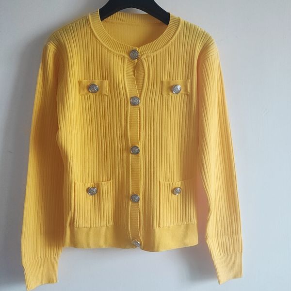 

милан взлетно-посадочной полосы свитер с длинными рукавами 2020 o шеи женские свитера high end жаккардовый кардиган женщины конструктор свит, White;black