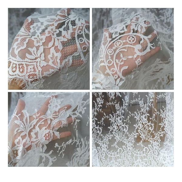 

3yard long 150cm wide diy textile material sewing fabric eyelash lace home garden dress mater sqcqyc