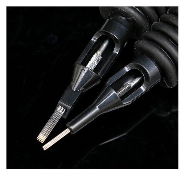 

20pcs disposable tattoo sterilized needles with sile grip 19mm rl/rs/f/m1/m2/rm tatoo for dragonfly tattoo qylupr