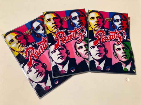 

obama runtz balla empty bag local edibles packaging mylar bags wmtyof lipper