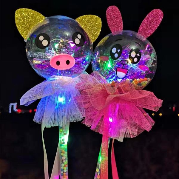 

y5ewi ocean new flash stick love fairy children's ocean magic wave ball stick bobo ball magic wand 2019 toys uciig