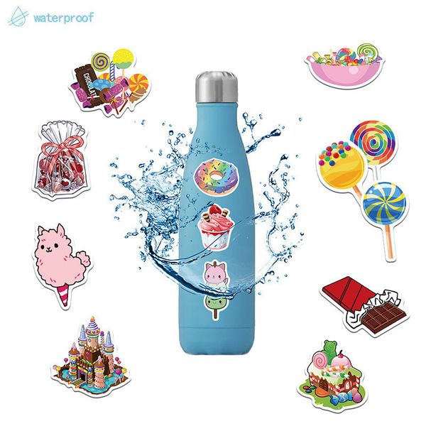 

cartoon of candy 50 graffiti stickers pieces for helmet luggage notebook skateboard
